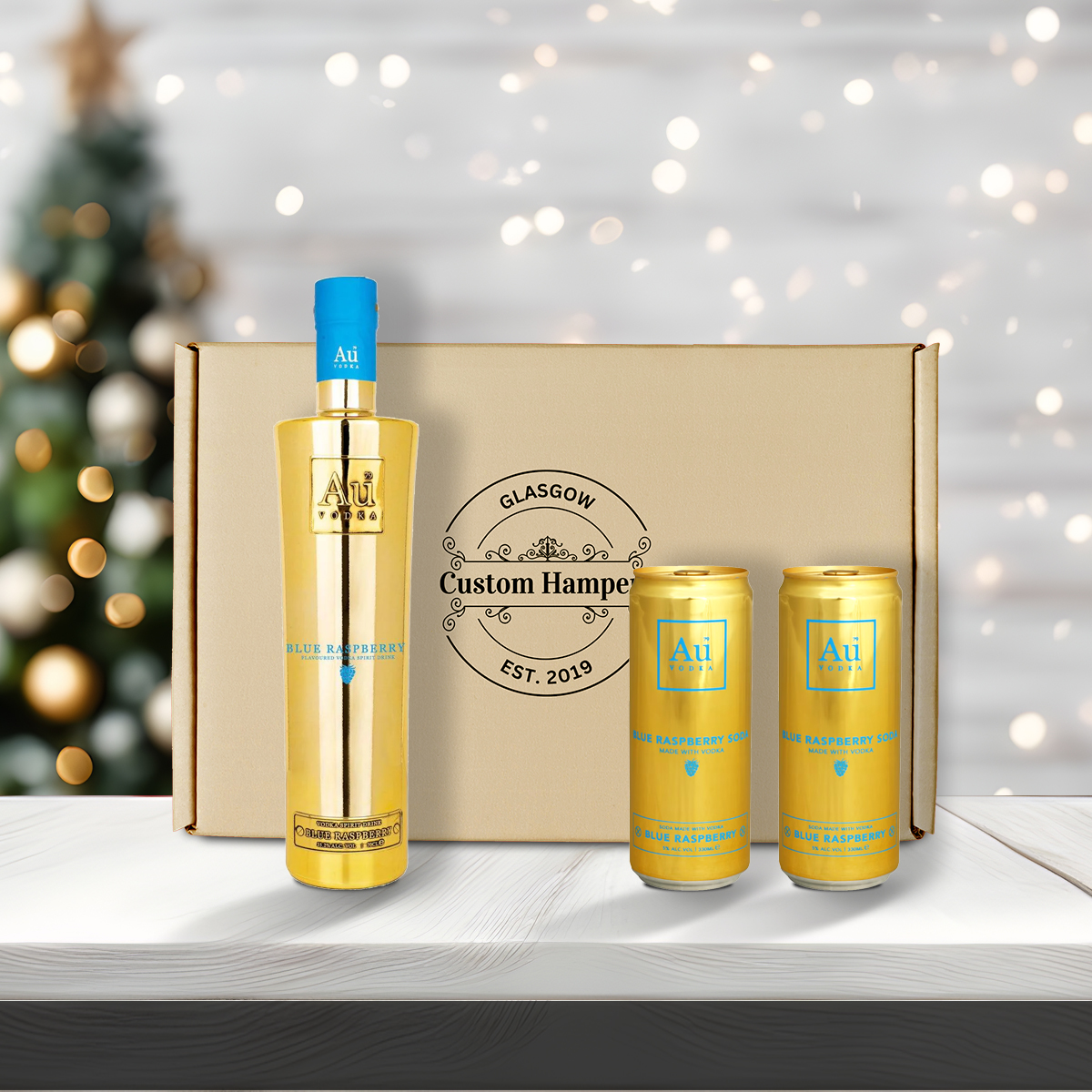 Au Vodka Blue Raspberry