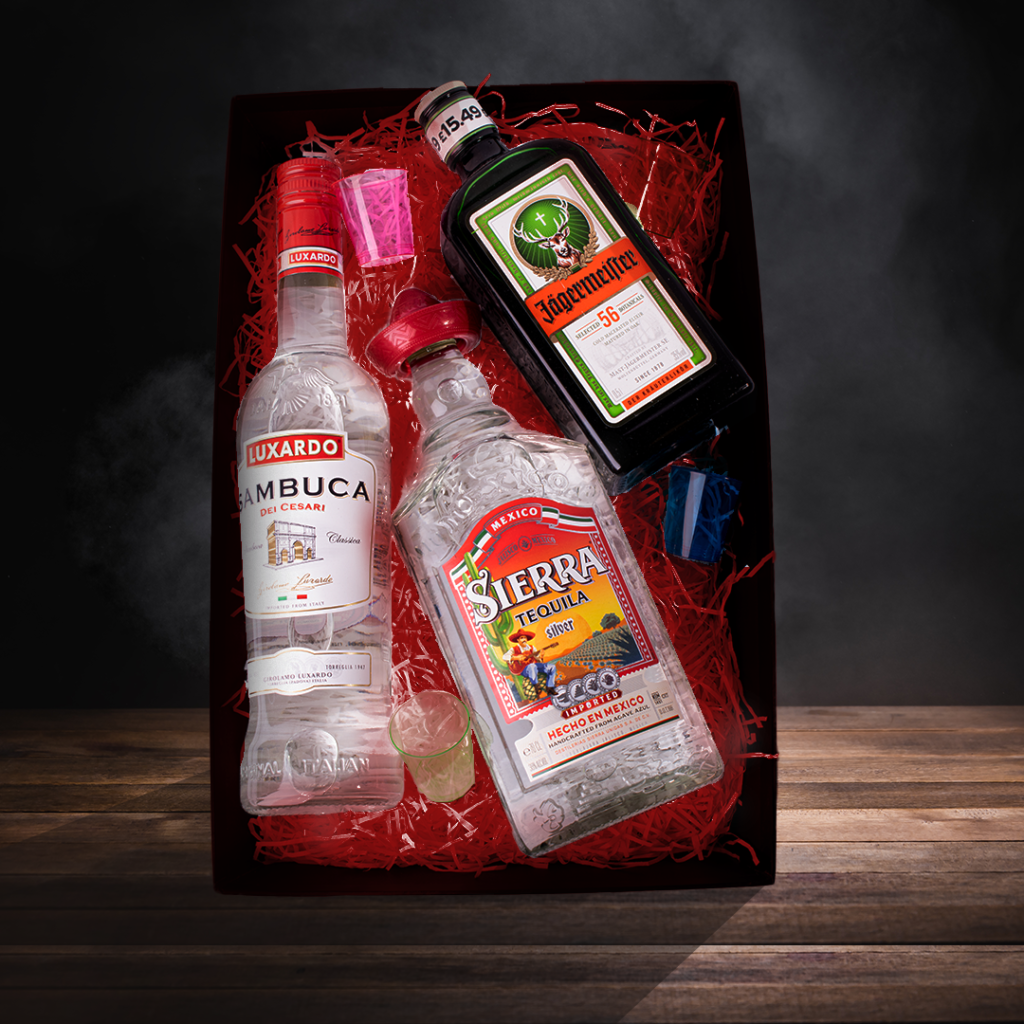 Shot Selection Hamper • Custom Hampers